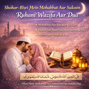 Sohar Ke Dil Me Mohabbat Daalne Ka Wazifa
